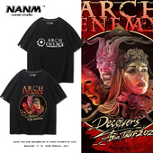 短袖 2025Arch Enemy大敌乐队演唱会同款 男女夏周边粉丝应援服