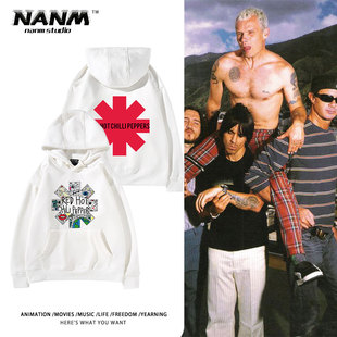 Red Hot Chili Peppers RHCP红辣椒摇滚乐队连帽卫衣男女说唱外套