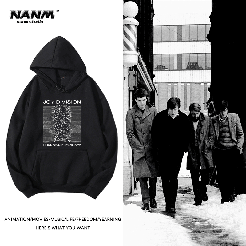 欧美摇滚乐春秋连帽卫衣宽松