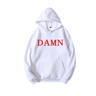 Kendrick Lamar DAMN嘻哈说唱连帽卫衣潮套头宽松男女生百搭上衣