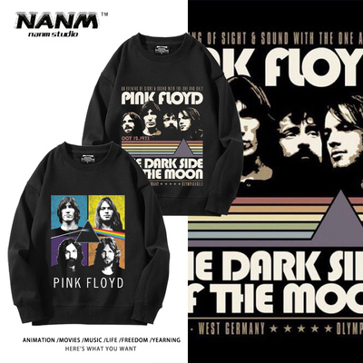 月之暗面宽松rock摇滚上衣