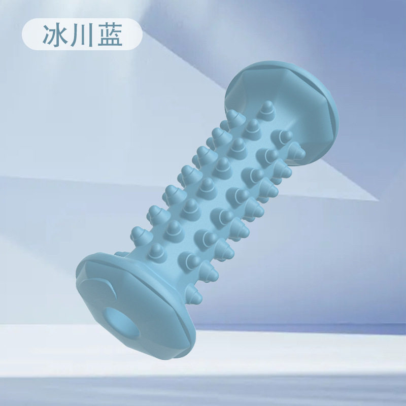 按摩器足底瑜伽保健按摩滚轮狼牙棒滚轴肌肉放松按摩棒工厂