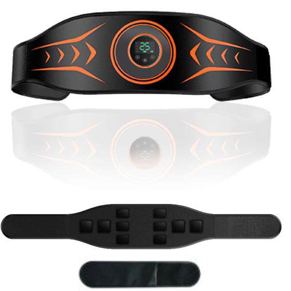 新款EMS腰带腹肌贴按摩腰带健身减肚子塑身震动 健身脉冲腰带