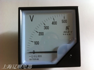 。针式【正品】0V交直流指电流电压表42L6-A50电流表42L6-V
