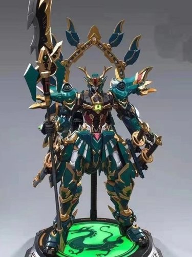 高达HG三国摩动核曹仁青龙吕布赵云哪咤干将白起拼装模型盲盒玩具