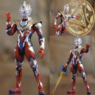 泽塔伽马未来奥特手办闪耀赛罗多关节可动儿童玩具欧布莱泽曼