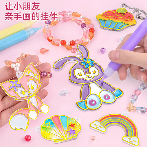 免烤胶画 创造属于自己的小挂件