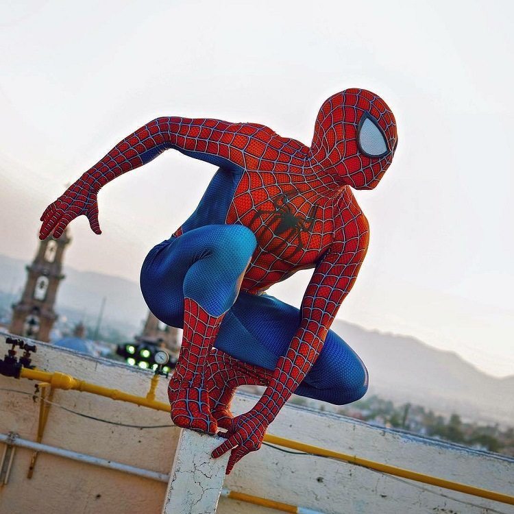 托比蜘蛛侠紧身衣cosplay衣服超凡高级战衣儿童成人套装表演定制