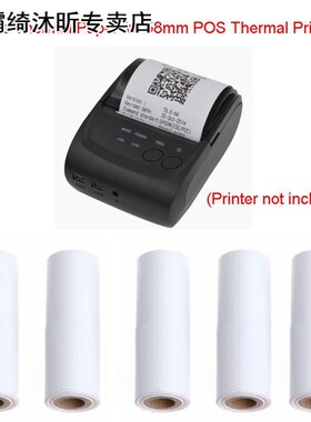 5pcs/lot 57x30mm Thermal Receipt Paper Roll 适用于 Mobile PO