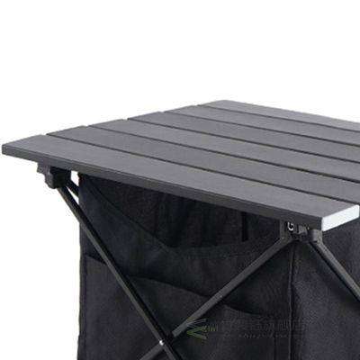 Aluminum Alloy Camping Folding Table Dinner Desk Fishing Bea