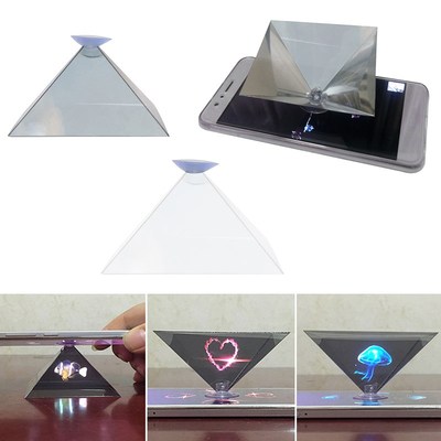 3D Holographic Projection Hologram Pyramid Display Projecto
