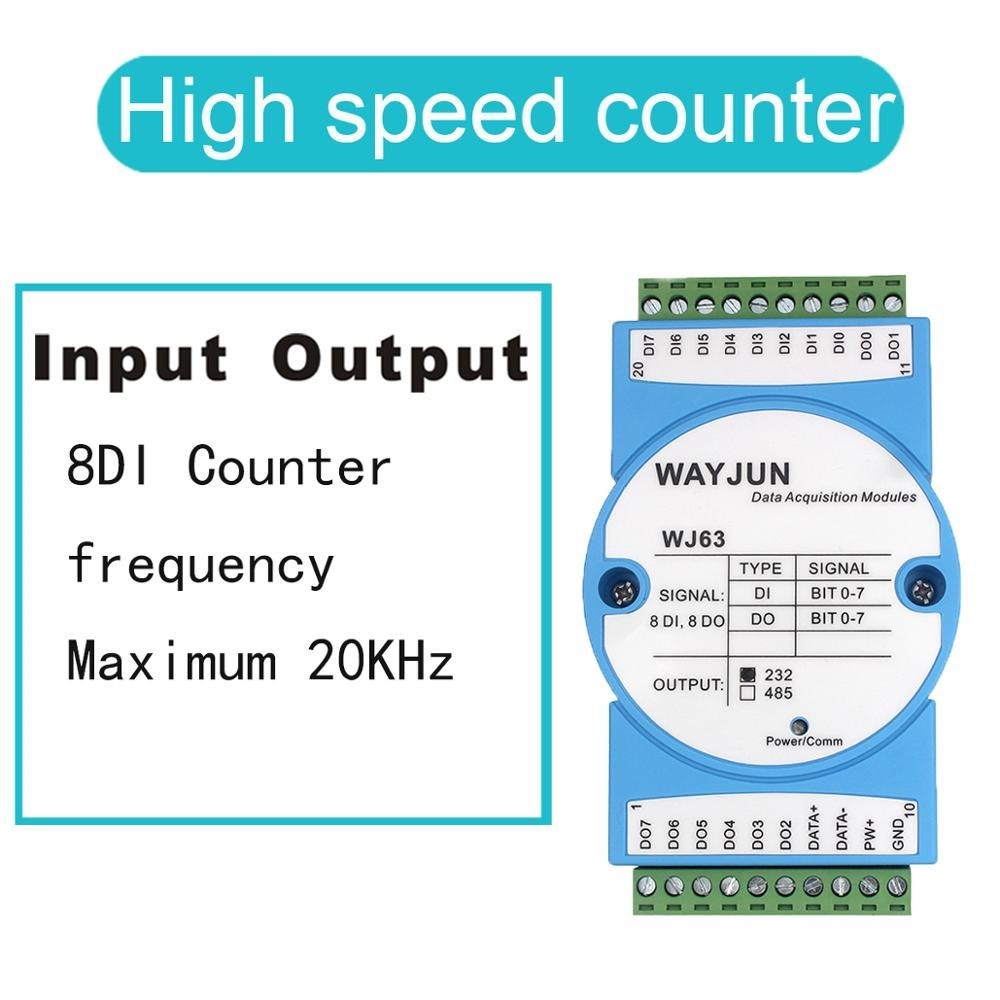 WJ63 WAYJUN 8-channel Di high-speed counter approach switch