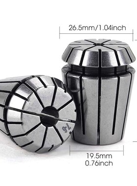 ER25 Collet Set Chuck with MT2 ER25 M10 Motor Extension Rod,