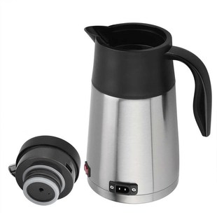 1.3L Electric Kettle 12V 24V Car Truck Travel Heating Kettle
