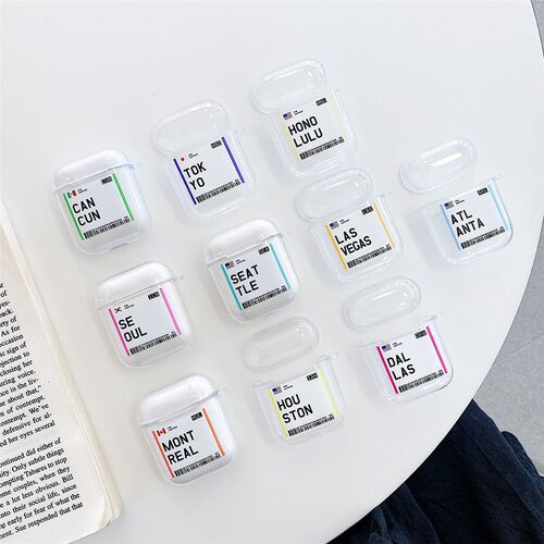 Earphone Case for Apple AirPods Wireless bluetooth headset