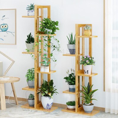 499 Flower Stand Multi-layer Indoor Balcony Green Dill Pot S