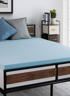 3/4 Inch thickness gel memory foam mattress topper bed pad