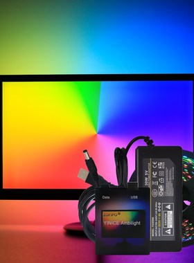 Ambilight  SB WS2812B LED Strip light HDTV TV Monitor Deskto