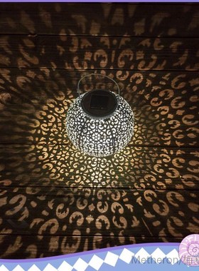 Solar Projection Lamp Lantern Hanging Solar Lights Outdoor G