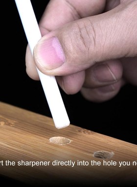 4-Rod Ceramic Crock Stick Turn Box Sharpener Kitchen Whetsto