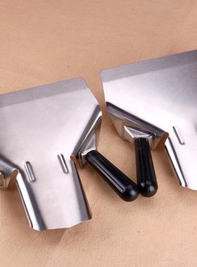 French Fries Chip Scoop Food Shovel Stainless Steel Kitchen