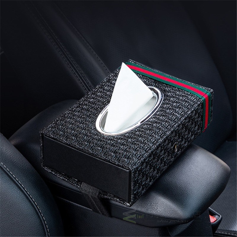 Auto Tissue Box Home Car Napkin Towel Paper Holder Storage O