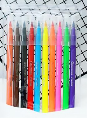 Edible Pigment Pen Brush Food Color Pen For Drawing Biscuits