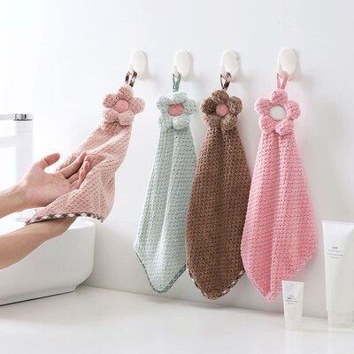 Hand towel children cute dry towel dish towel kitchen towel