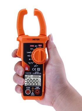 PM2118S Multifunction Digital Multimeter 6000 counts Back li