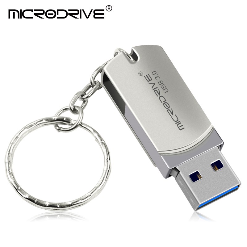 Rotatable Metal usb3.0 flash drive Pendrive 64GB 32GB 16GB p