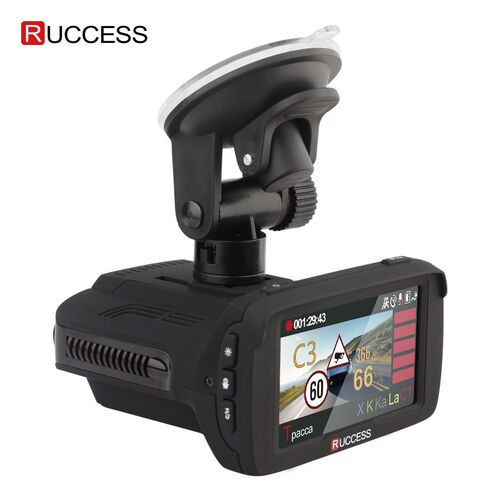 RUCCESS 2.7'' Anti Car Radar Detector for Russia with GPS P