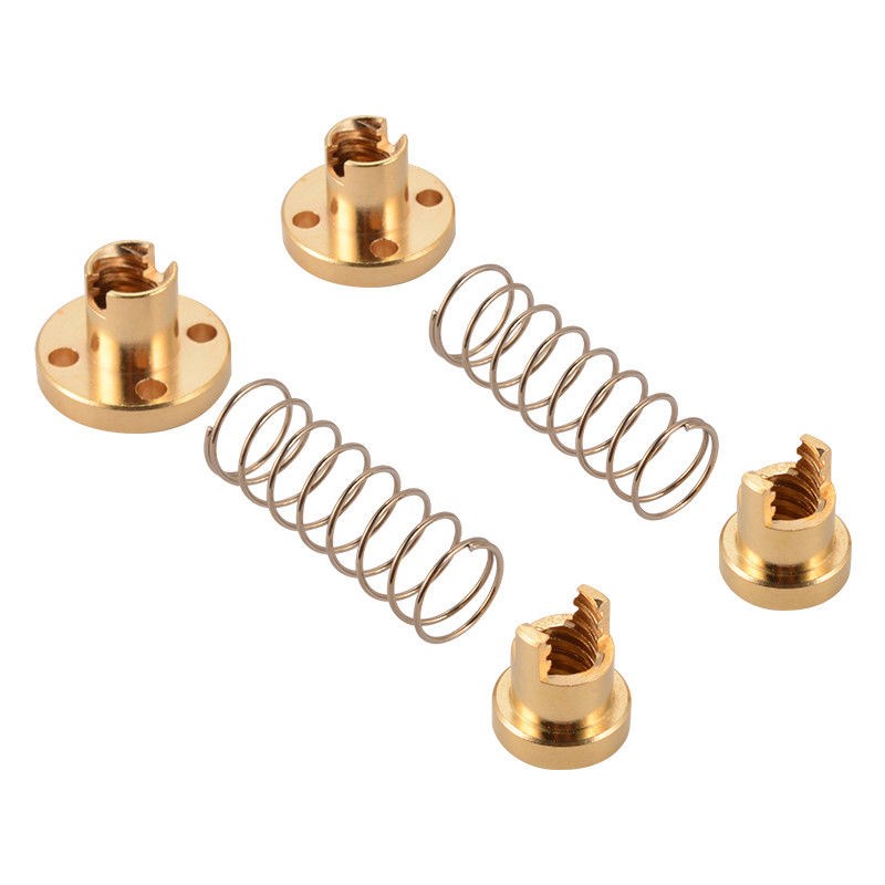 2x T8 Anti-backlash Spring Loaded Nut 适用于 2mm Thread Rod