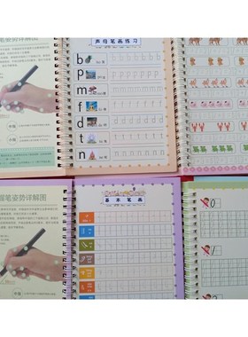 Multi style Writing Practice Book Groove Copybook Calligrap