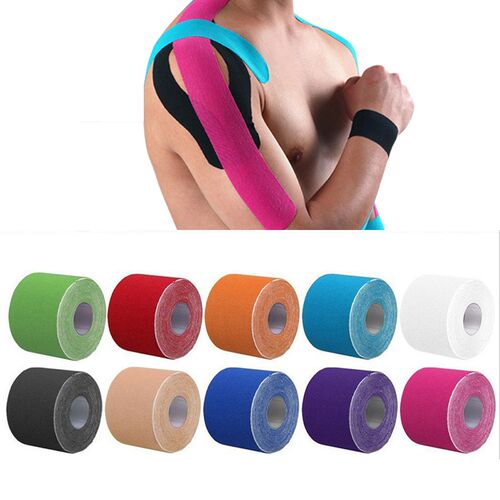 Cotton Elastic Kinesiology Tape Therapeutic Waterproof Muscl