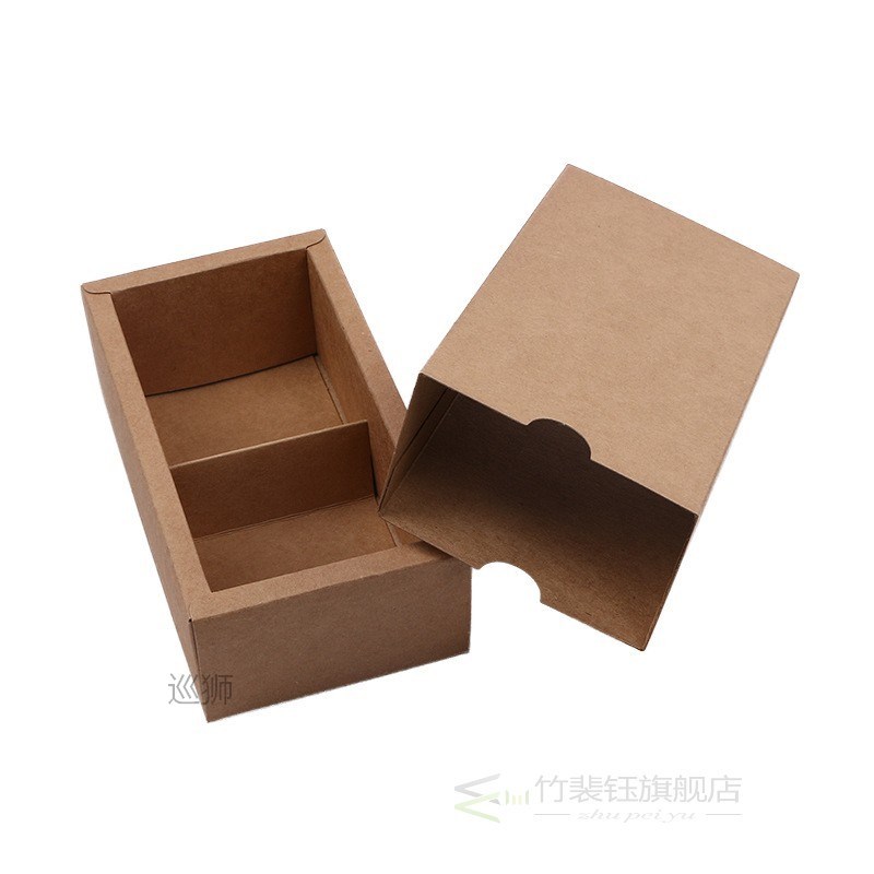 Kraft paper Baking Packing Case DIY Moon Cake Box Nougat Bis