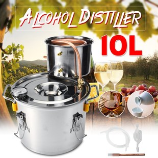 8/10/12/22/35L Durable Home DIY Distiller Moonshine Alcohol