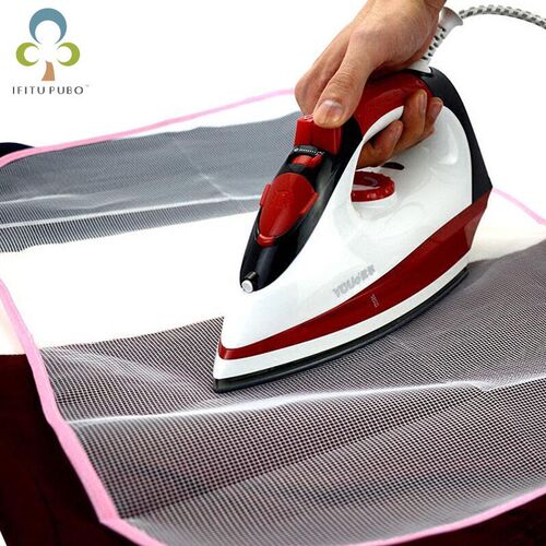 1Pc Heat Resistant Cloth Mesh Ironing Board mat Cloth Cover