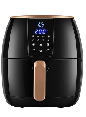 4.5L Air Deep-Fried Pot Home Bulk Oil-Free Deep Frying Pan D