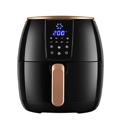 4.5L Air Deep-Fried Pot Home Bulk Oil-Free Deep Frying Pan D