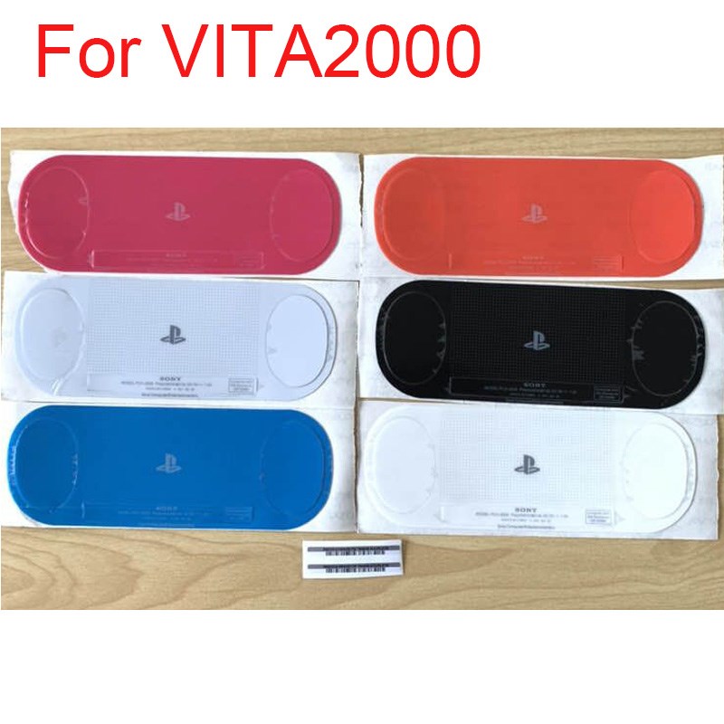 7 Colors Touchpad Shell Case Label stickers for  Psvita 200