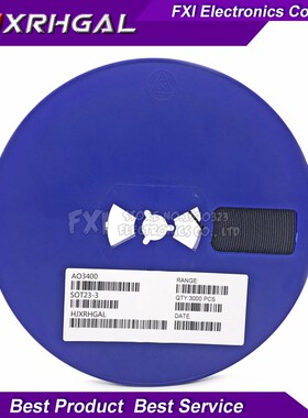 3000pcs AO3400A 100pcs N-Channel 30V 5.7A (Ta) 1.4W (Ta) SMD