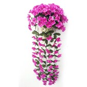 Violet Simulation Artificial New Flower Decoration Wall Hang