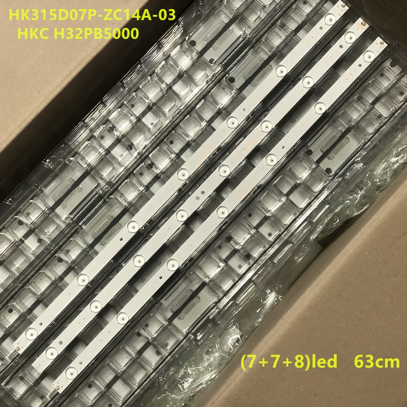 3pcs/set LED strip for HK315D07P-ZC14A-03 671-315D3-21401 HK