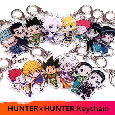 HUNTER x HUNTER Anime Killua Zoldyck Kurapika Key Chains Two