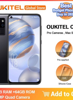 OUKITEL C21 6.4'' FHD+ 4GB 64GB Android 10.0 Helio P60 Octa