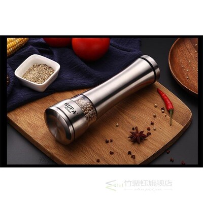 304 Stainless Steel Manual Salt and Pepper Shakers Herb pars