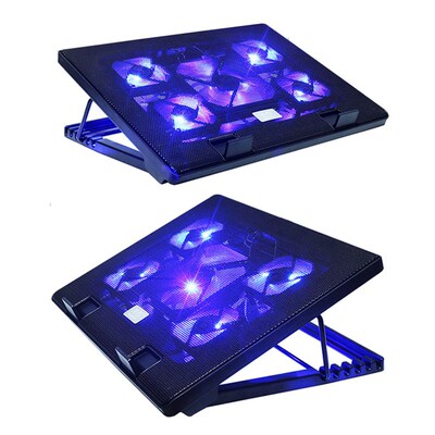 NUOXI 12-17 inch Quiet Laptop Cooling Pad USB Laptop Cooler