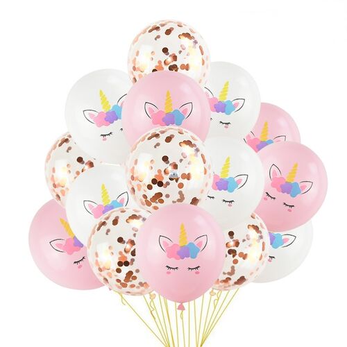 1 Set Unicorn Party Balloons Birthday Baloon Unicorn