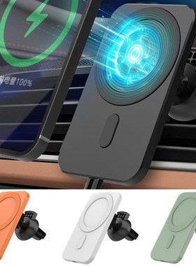 15w Magnetic Car Wireless Charger Qi Fast Charging mobile P