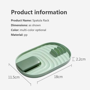 Kitchen Ladle Spoon Rest Holder Utensil Organizer Spatula Ho